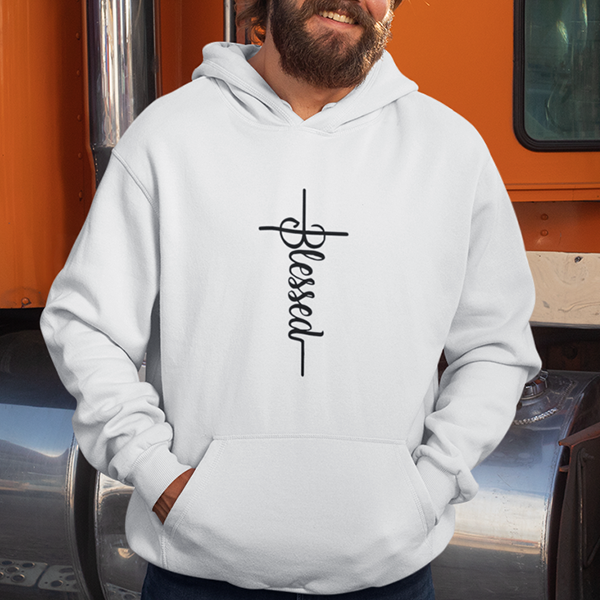 Blessed Cross Premium Sober Apparel