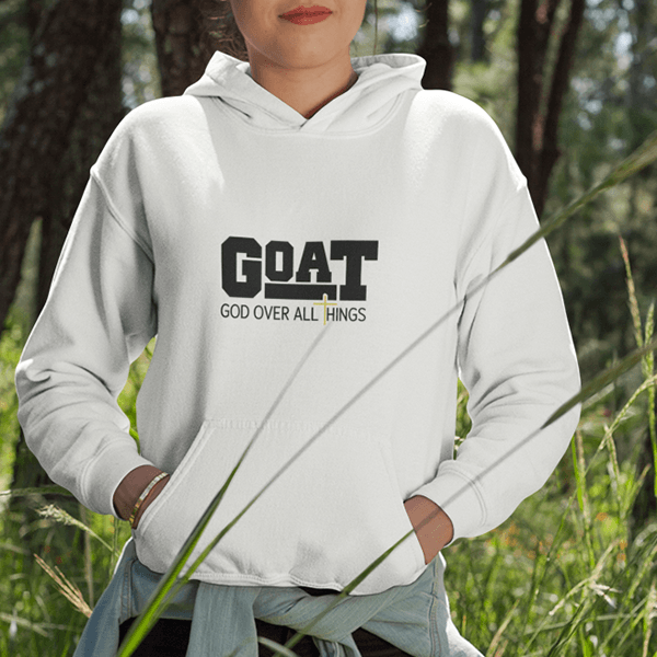GOAT God Over All Things Addiction Recovery Spiritual Shirt