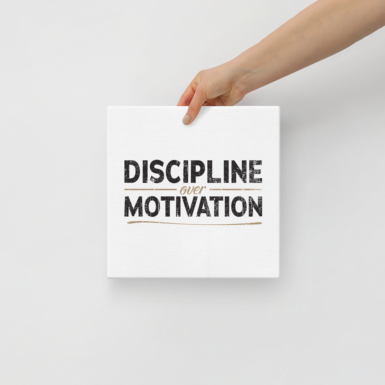 Discipline Over Motivation Sober Lifestyle