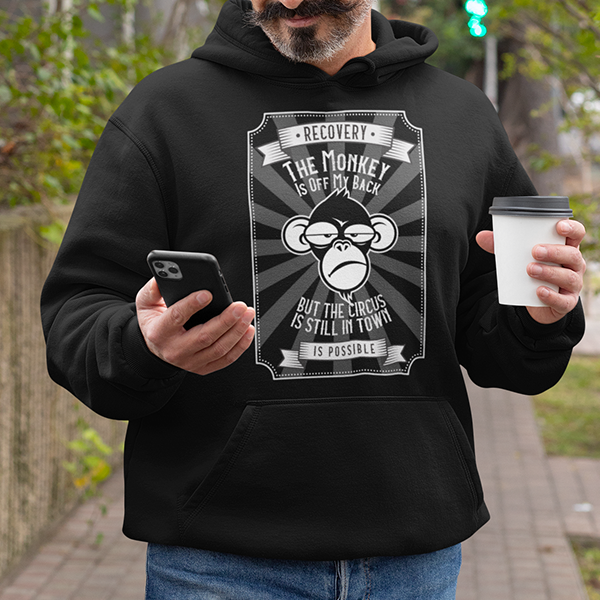 The Monkey Is Off My Back But The Circus Is Still In Town Apparel