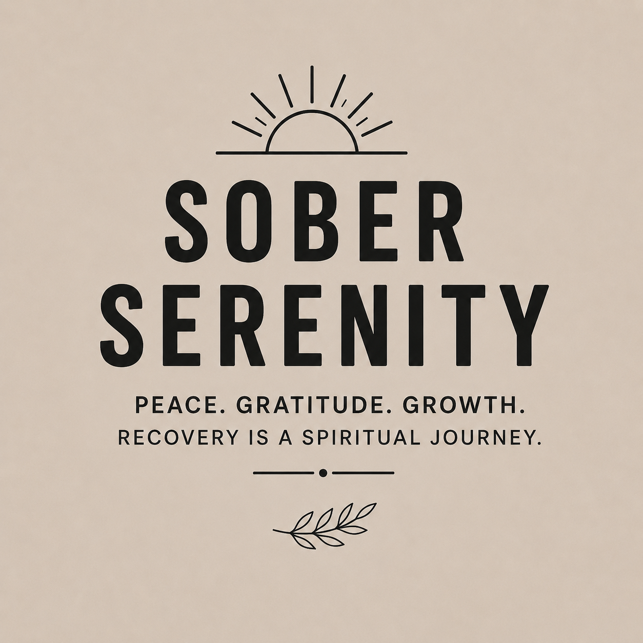 Sober Serenity Collection