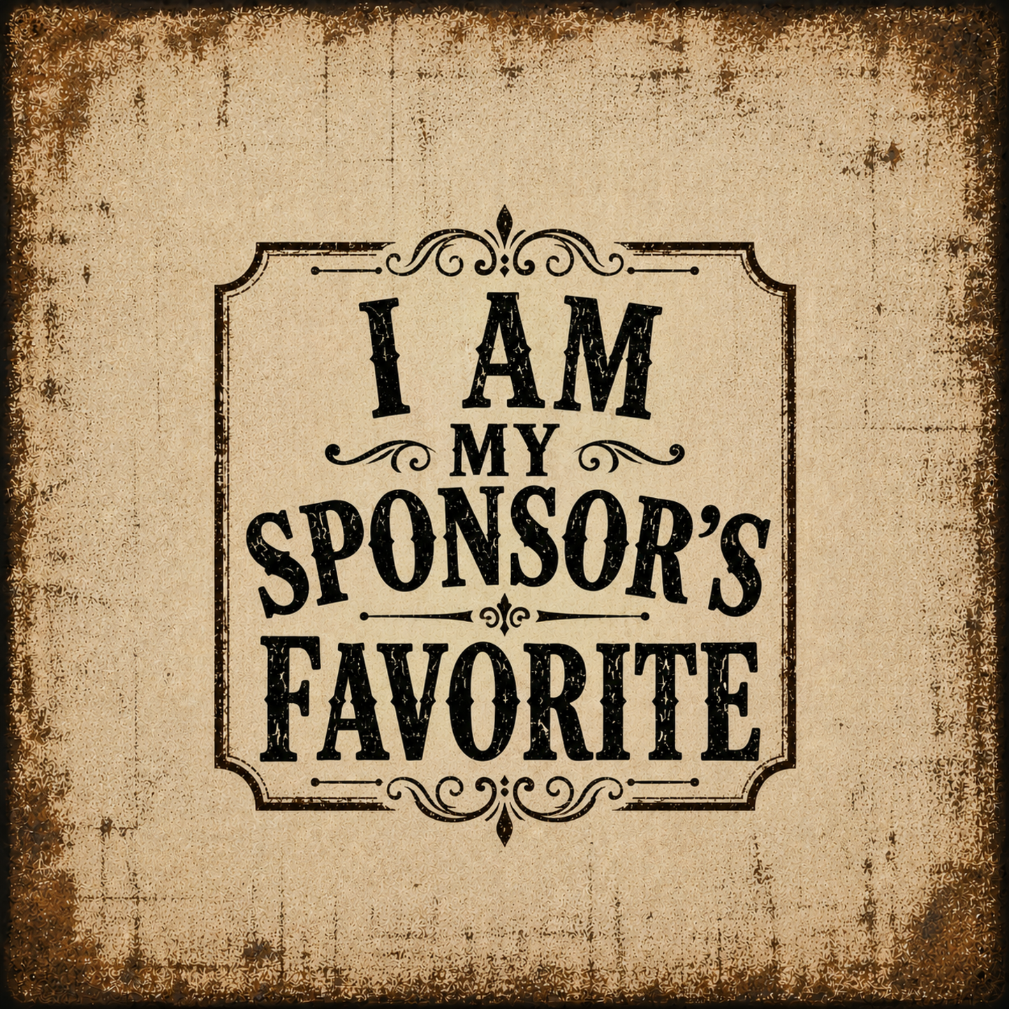 I Am My Sponsor's Favorite Vintage Sober Lifestyle