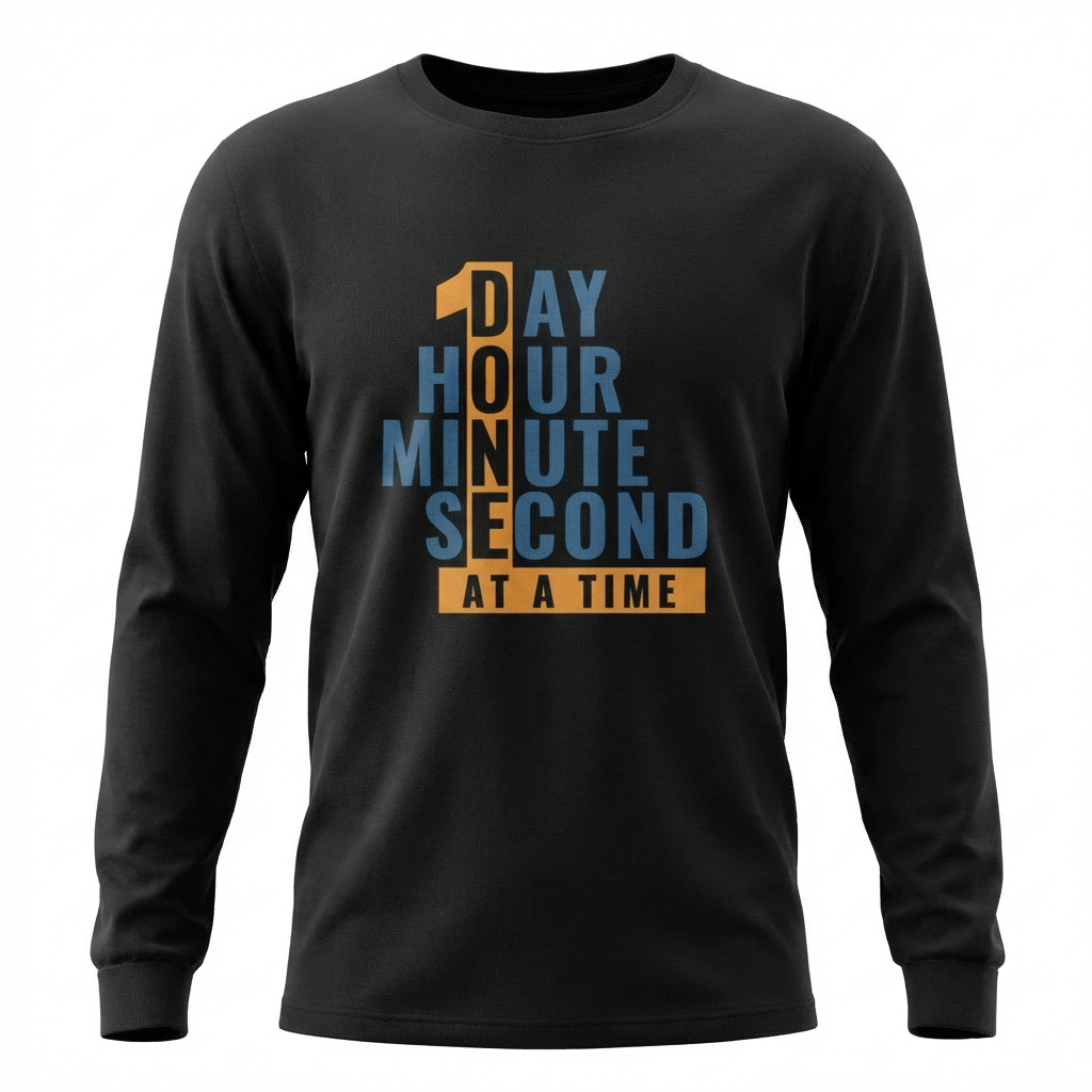 1 Day Hour Minute Second At A Time Apparel