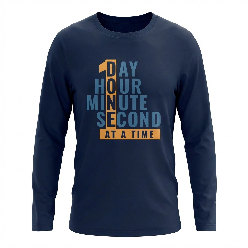 1 Day Hour Minute Second At A Time Apparel