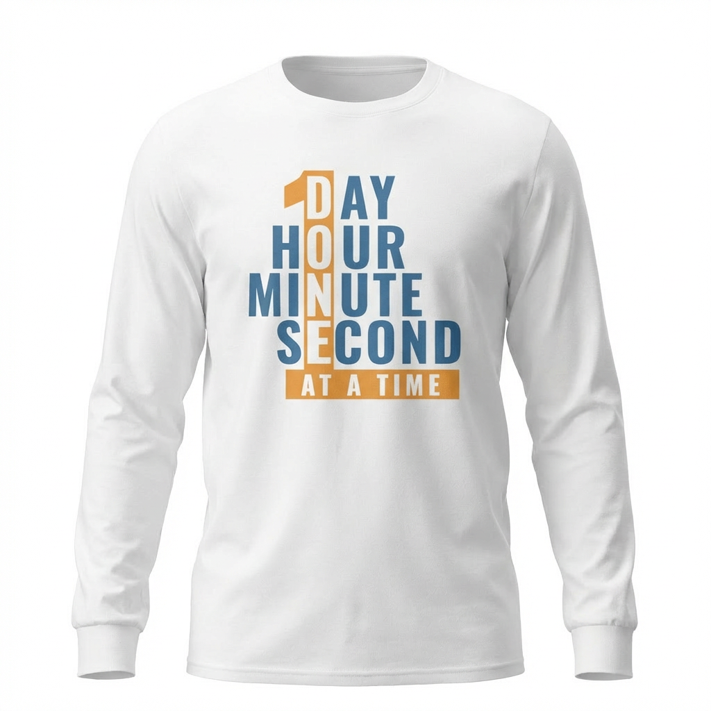 1 Day Hour Minute Second At A Time Apparel