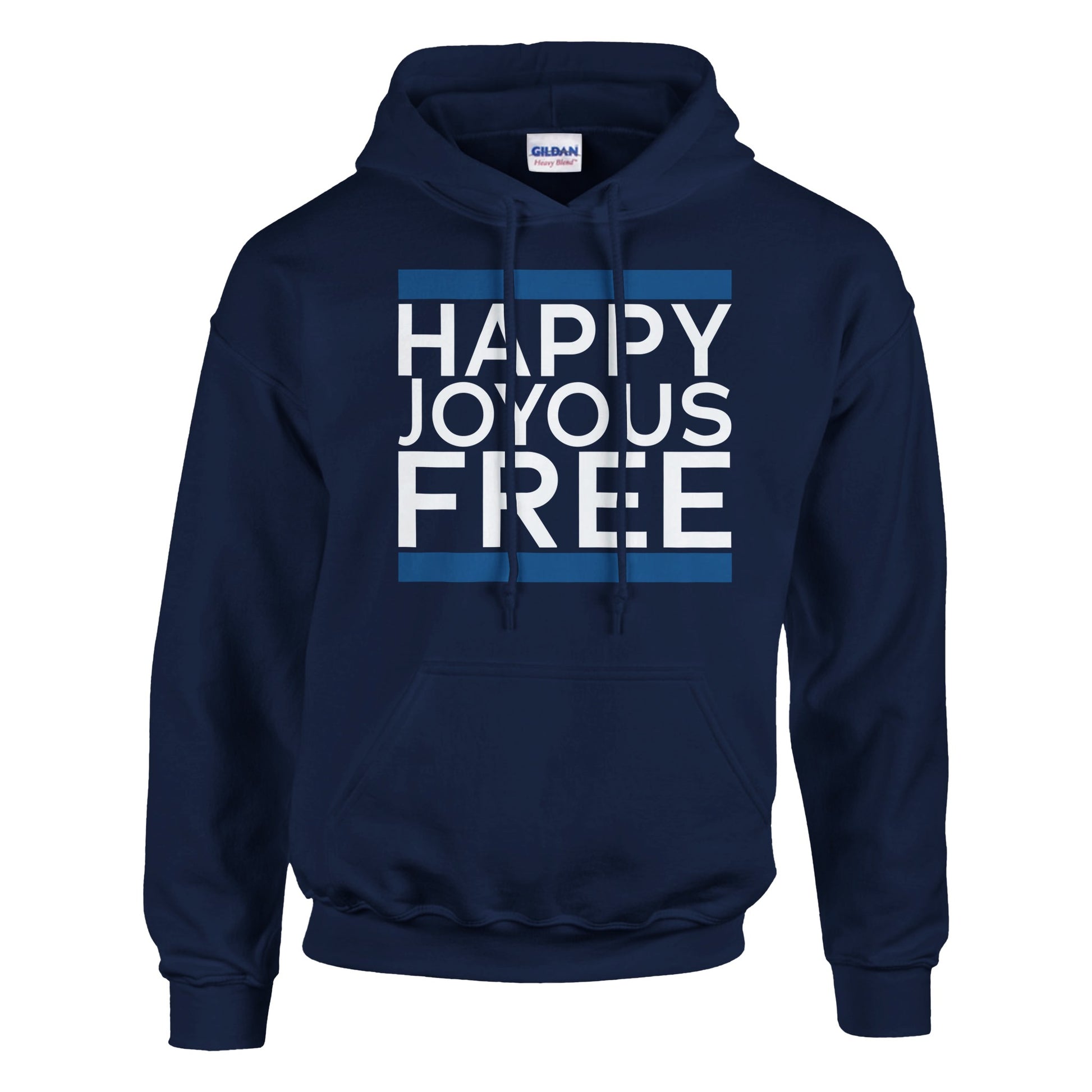 Joyous Free Premium Sober Apparel | Hoodie Navy