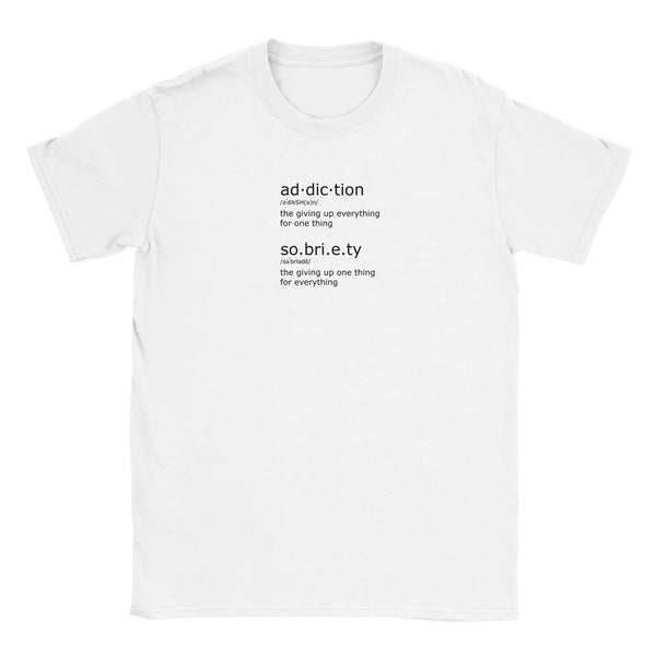 Ad.dic.tion & So.bri.e.ty