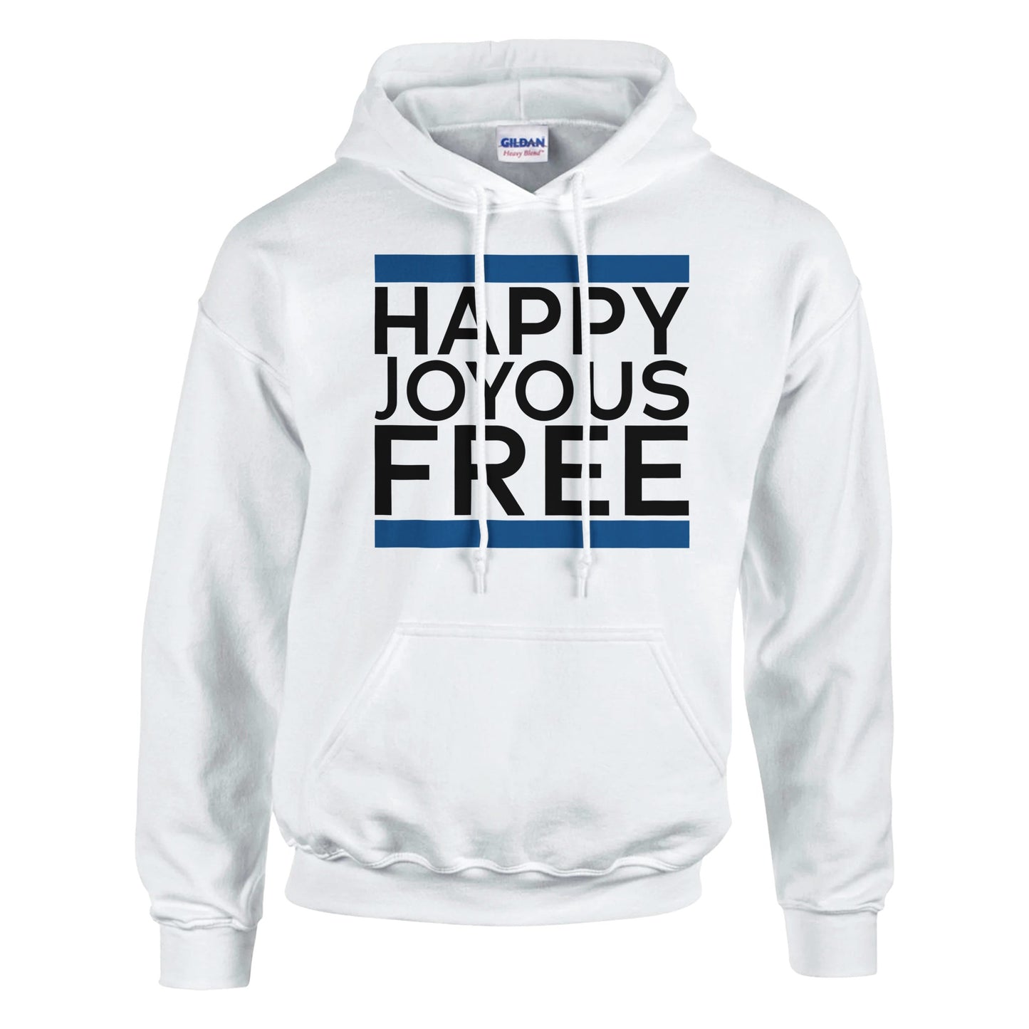 Joyous Free Premium Sober Apparel | Hoodie White