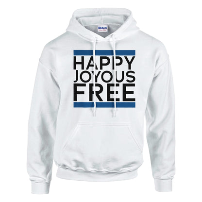 Joyous Free Premium Sober Apparel | Hoodie White