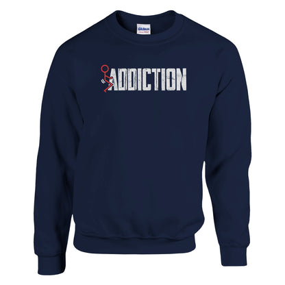 Fuck Addiction Premium Sober Apparel | Sweatshirt Black