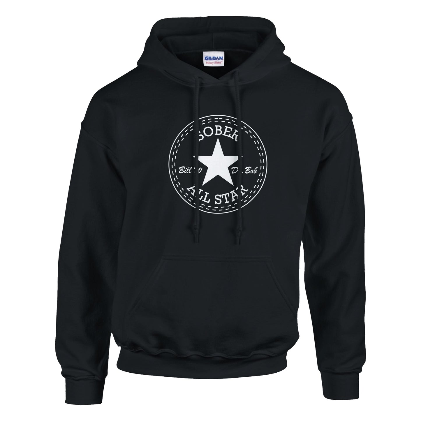 Sober All-Star Premium Sober Apparel | Hoodie Black