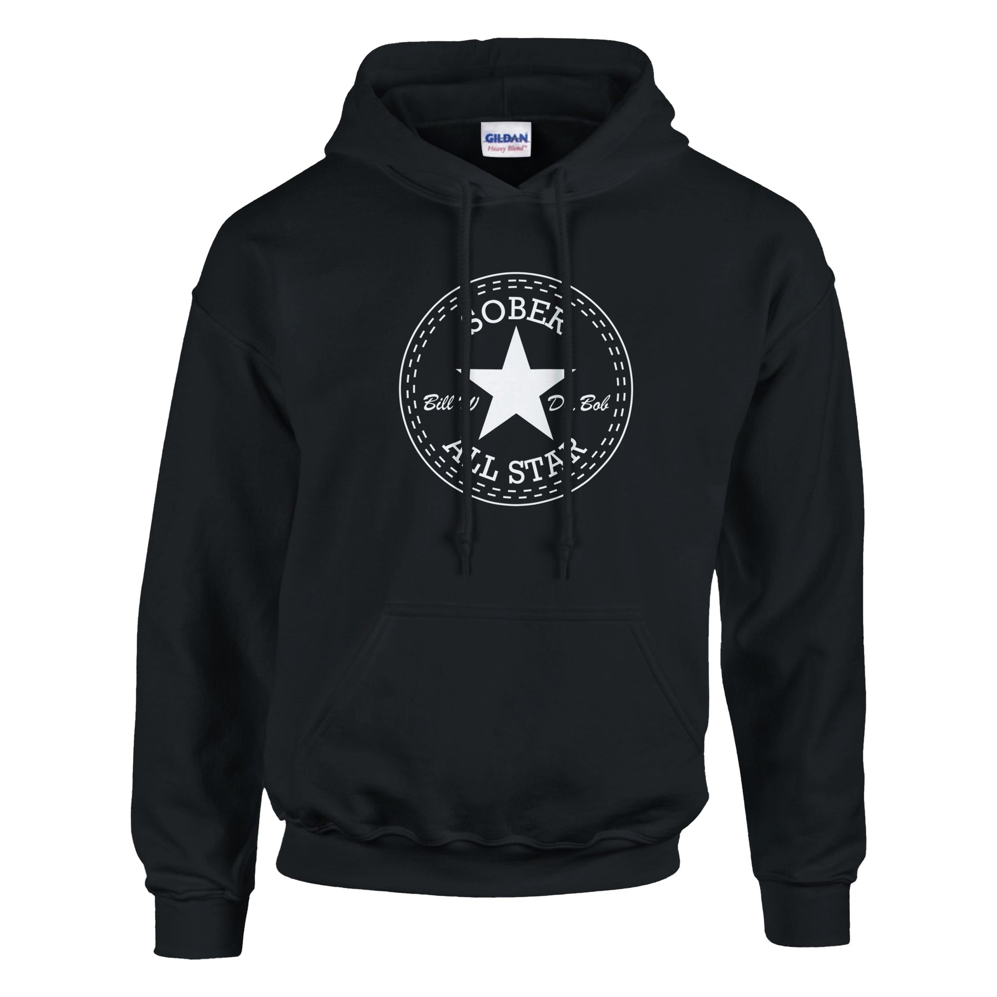 Sober All-Star Premium Sober Apparel | Hoodie Black