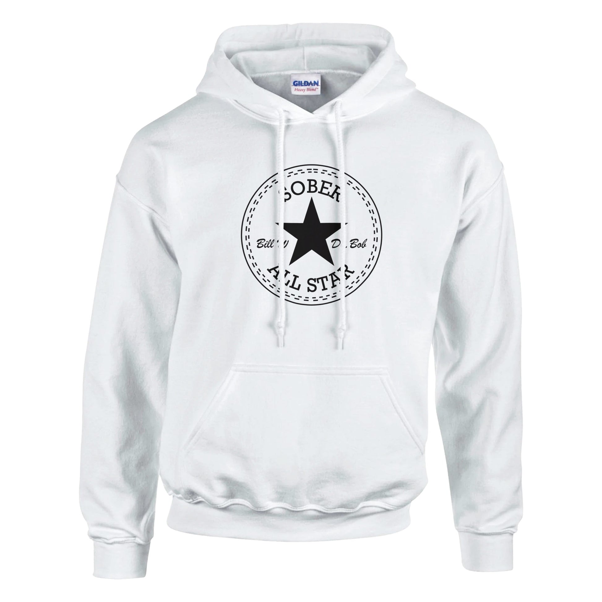 Sober All-Star Premium Sober Apparel | Hoodie White