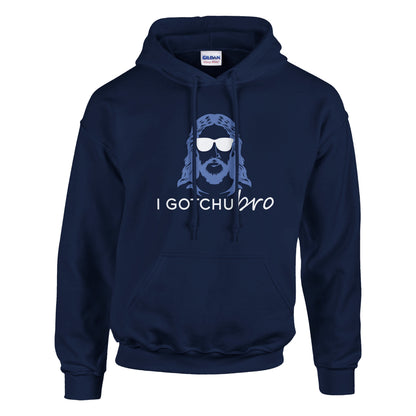 I Gotchu Bro Premium Sober Apparel Hoodie Navy
