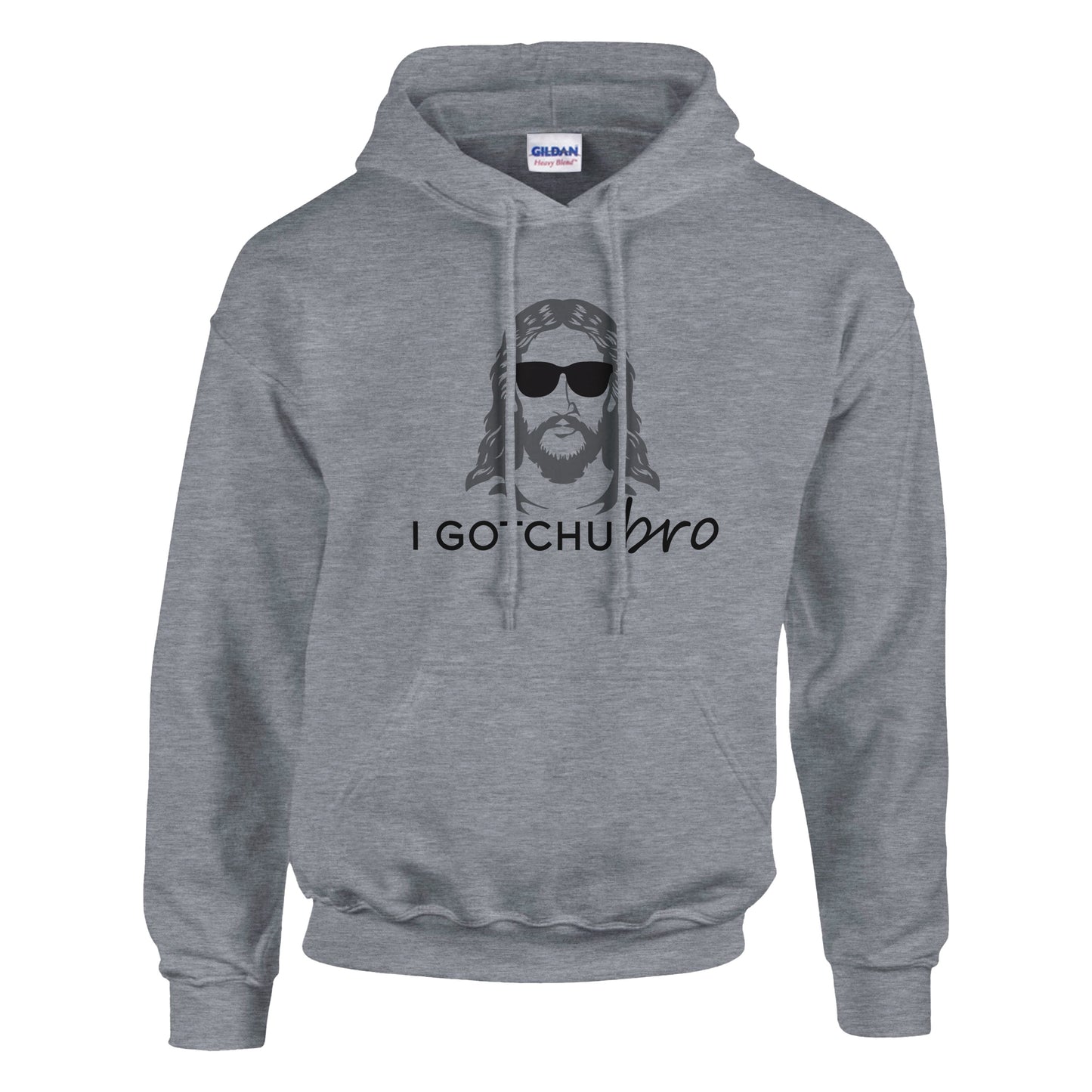 I Gotchu Bro Premium Sober Apparel Hoodie Sports Grey