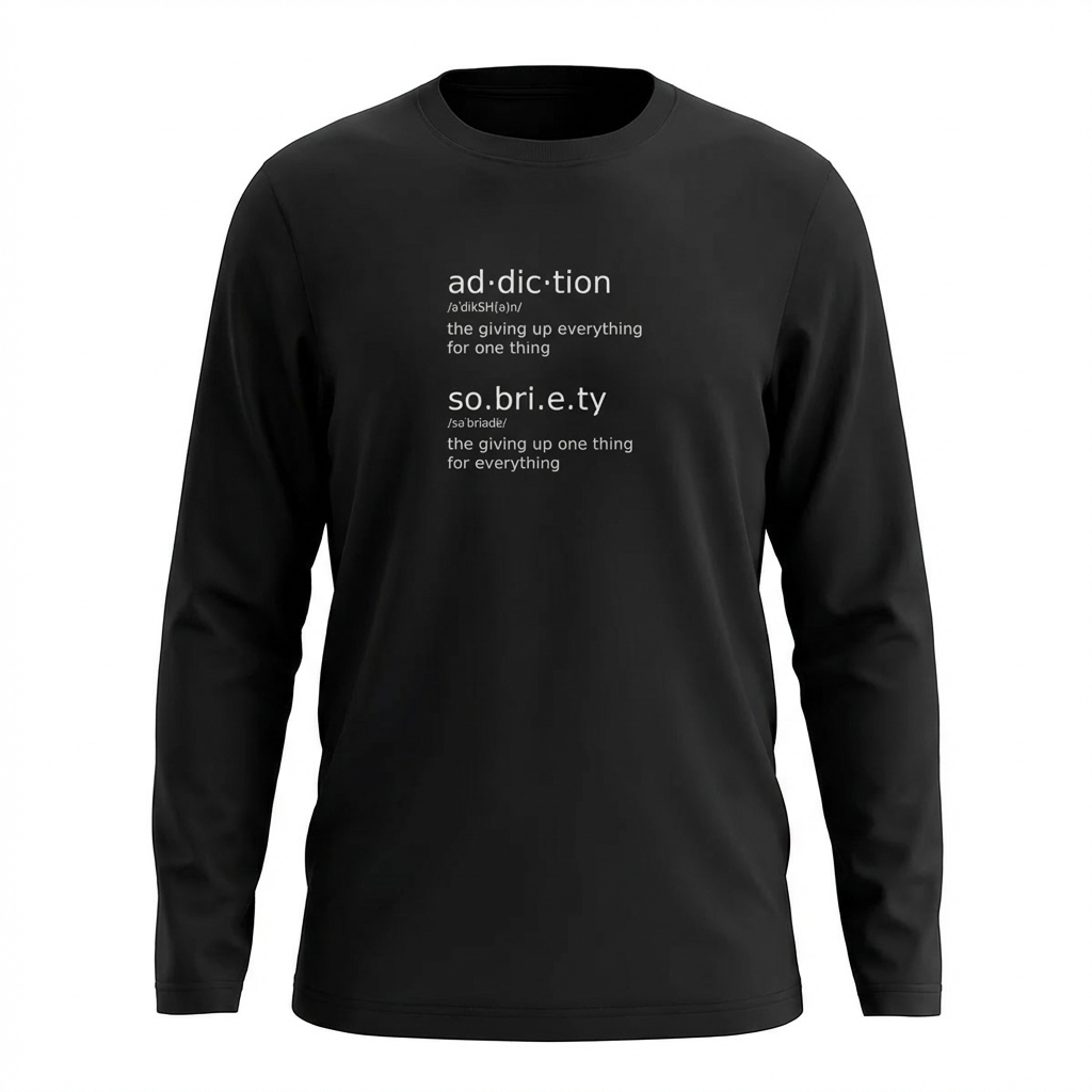 Ad.dic.tion & So.bri.e.ty Apparel