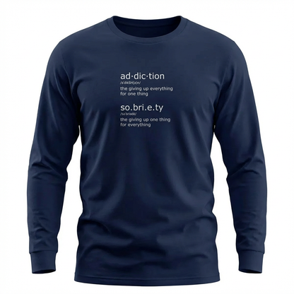 Ad.dic.tion & So.bri.e.ty Apparel