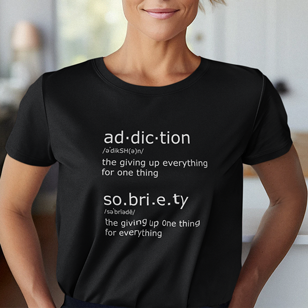 Ad.dic.tion & So.bri.e.ty Apparel