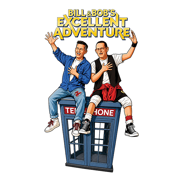 Bill & Bob's Excellent Adventure Premium Sober Apparel