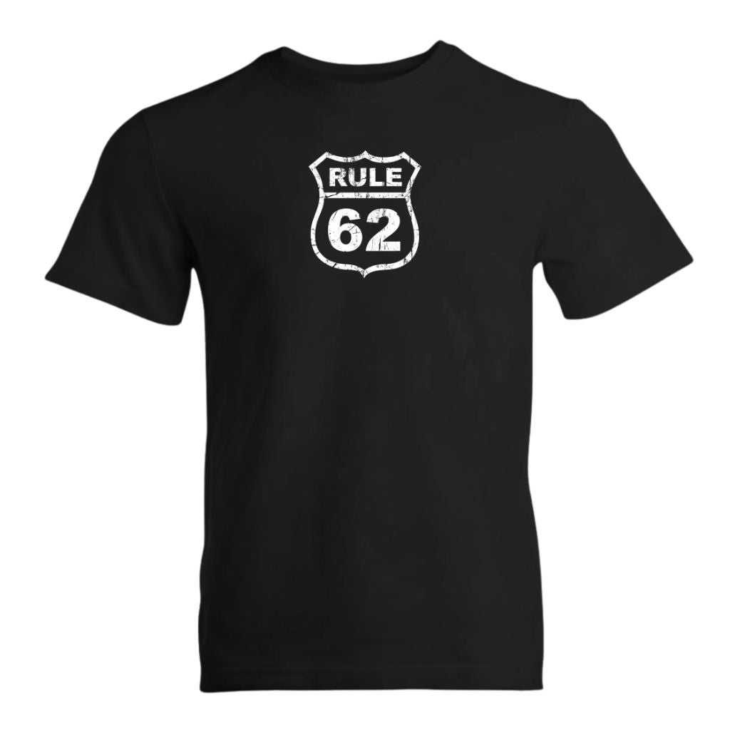 Rule 62 Premium Sober Apparel Black T-shirt