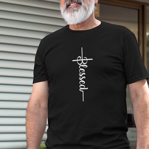 Blessed Cross Premium Sober Apparel