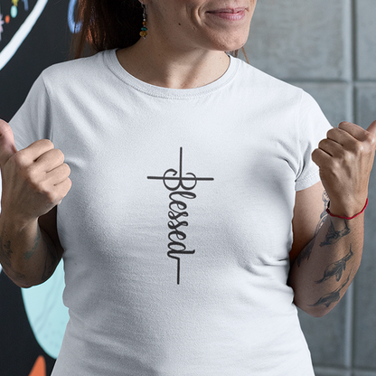 Blessed Cross Premium Sober Apparel