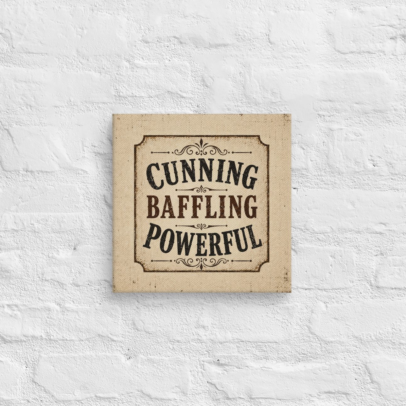 Cunning Baffling Powerful Vintage Wall Art Sober Lifestyle
