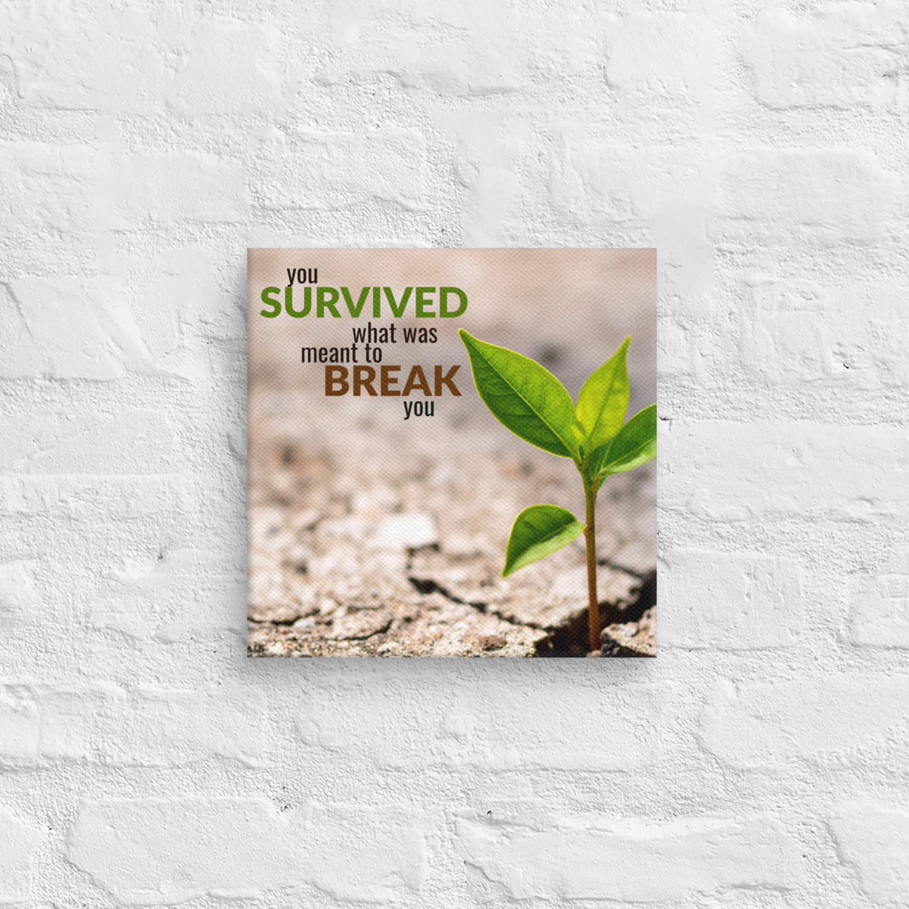 You Survived What Was Meant To Break You