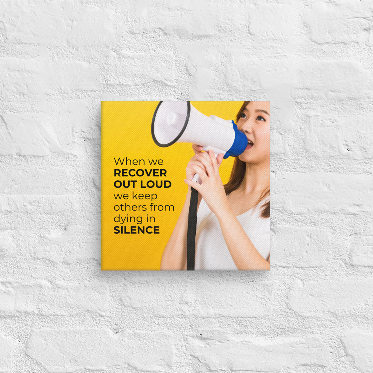 When We Recover out Loud We Keep Others From Dying In Silence