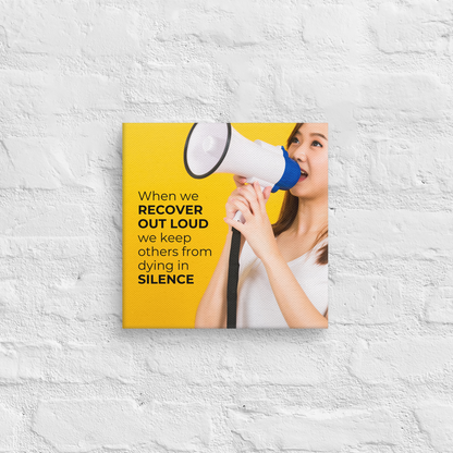 When We Recover out Loud We Keep Others From Dying In Silence