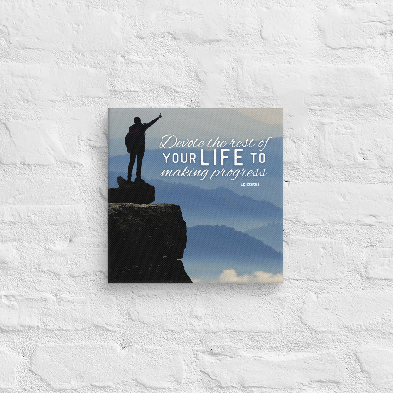 Devote The Rest Of Your Life To Making Progress