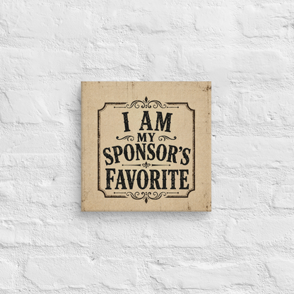 I Am My Sponsor's Favorite Vintage Sober Lifestyle