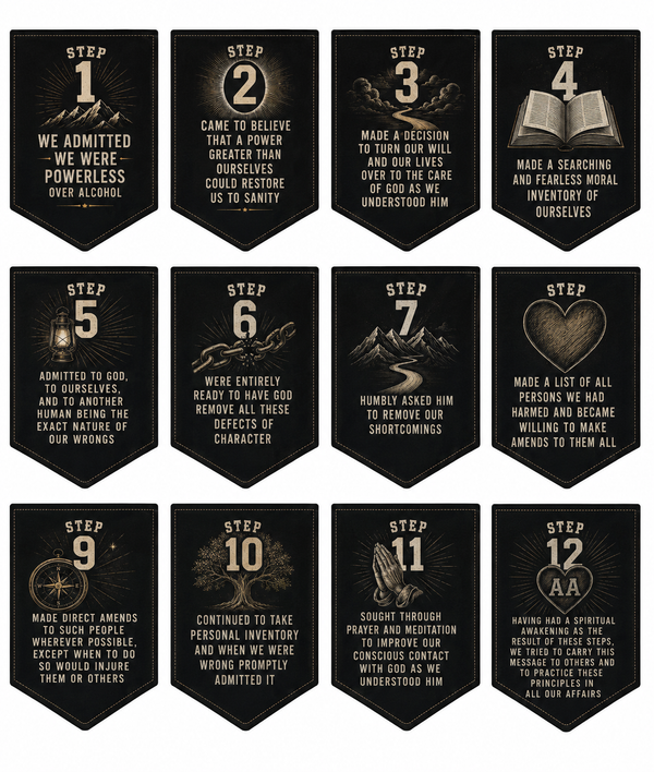 12 Steps Premium Banners Bundle