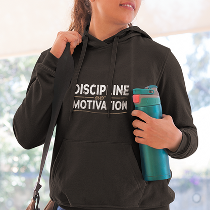 Discipline Over Motivation Premium Sober Apparel