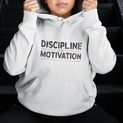 Discipline Over Motivation Premium Sober Apparel