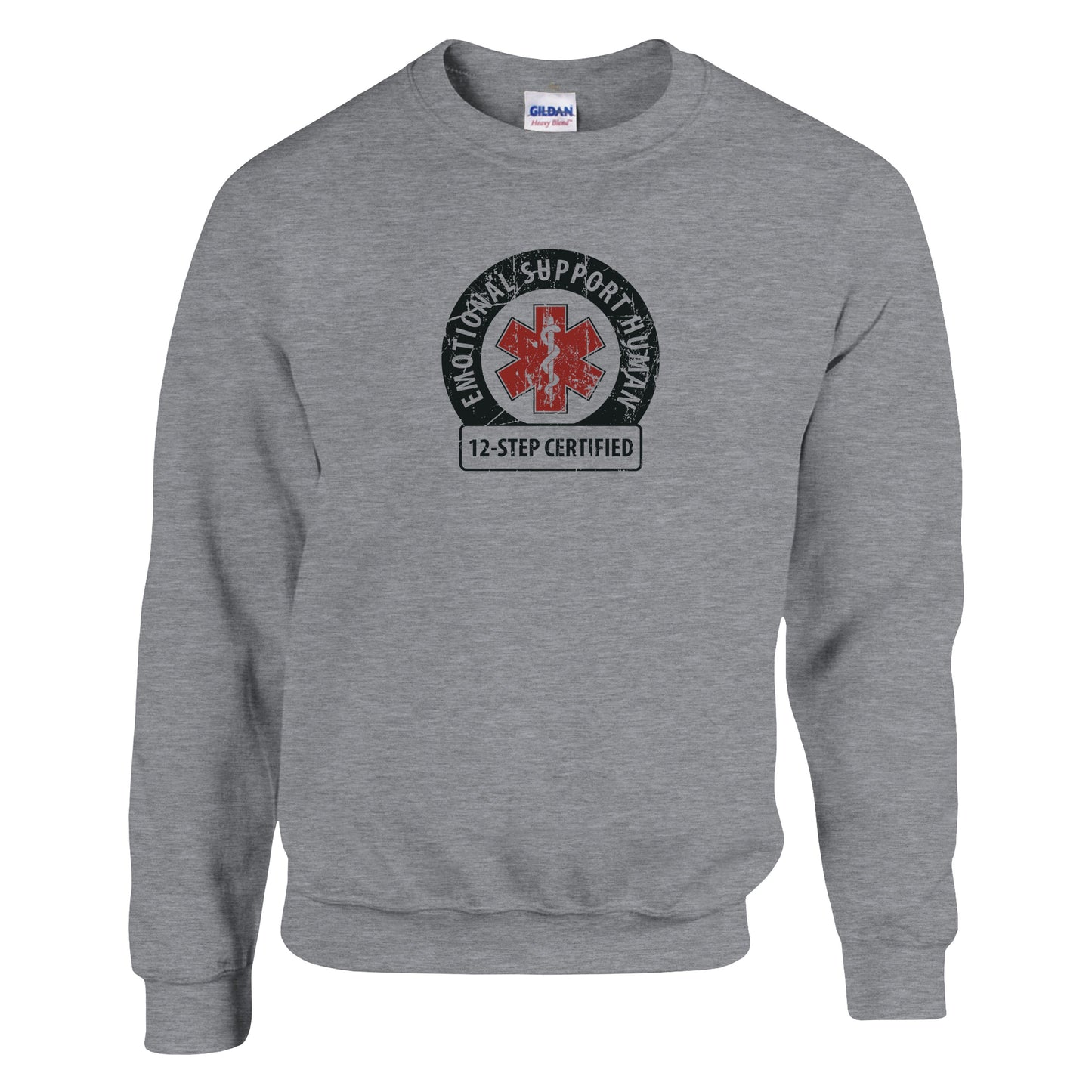 Emotional Support Human Premium Sober Apparel Sports Sweatshirt
