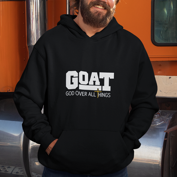 GOAT God Over All Things Premium Sober Apparel