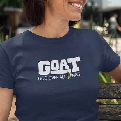 GOAT God Over All Things Premium Sober Apparel