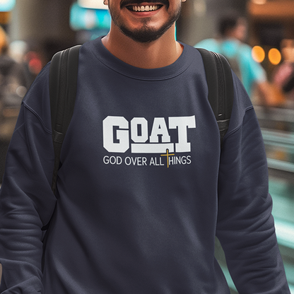 GOAT God Over All Things Premium Sober Apparel