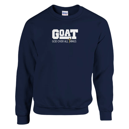 GOAT God Over All Things Premium Sober Apparel