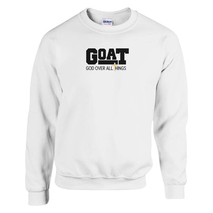 GOAT God Over All Things Premium Sober Apparel
