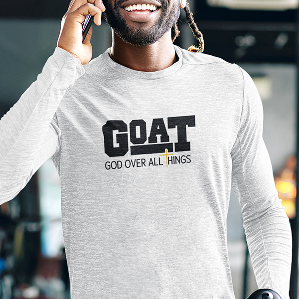 GOAT God Over All Things Premium Sober Apparel