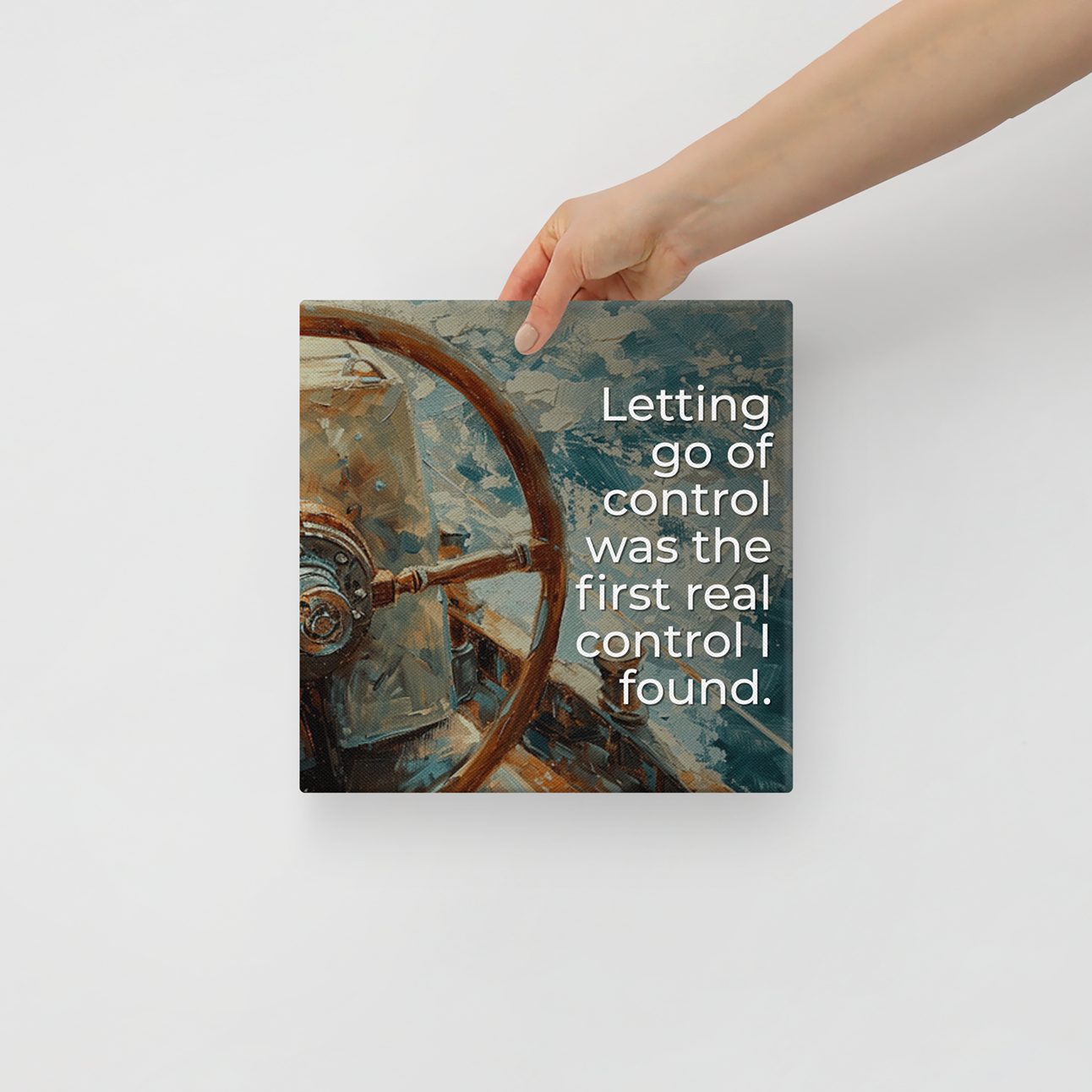 Letting Go Of Control Was The First Real Control I Found
