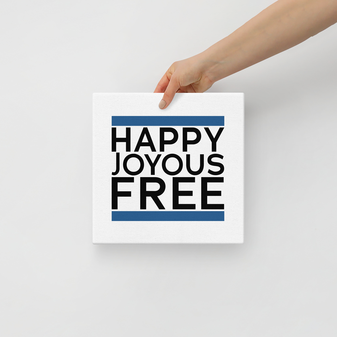 Happy Joyous Free Addiction Recovery Sobriety Gifts Wall Art