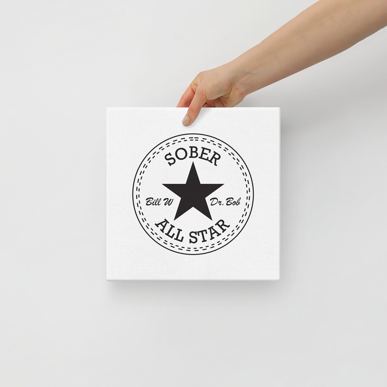 Sober All-Star Addiction Recovery Sobriety Gifts Wall Art