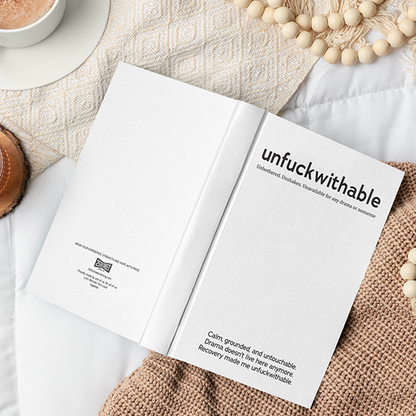 unfuckwithable Sober Lifestyle