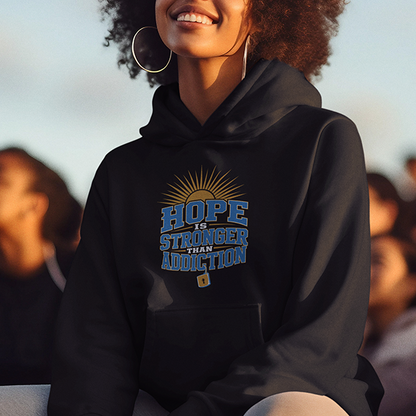 Hope Is Stronger Than Addiction Premium Sober Apparel
