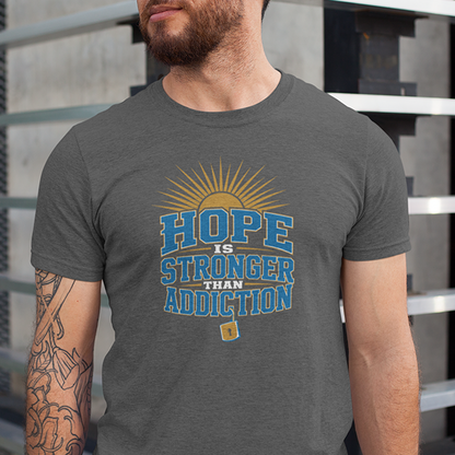 Hope Is Stronger Than Addiction Premium Sober Apparel