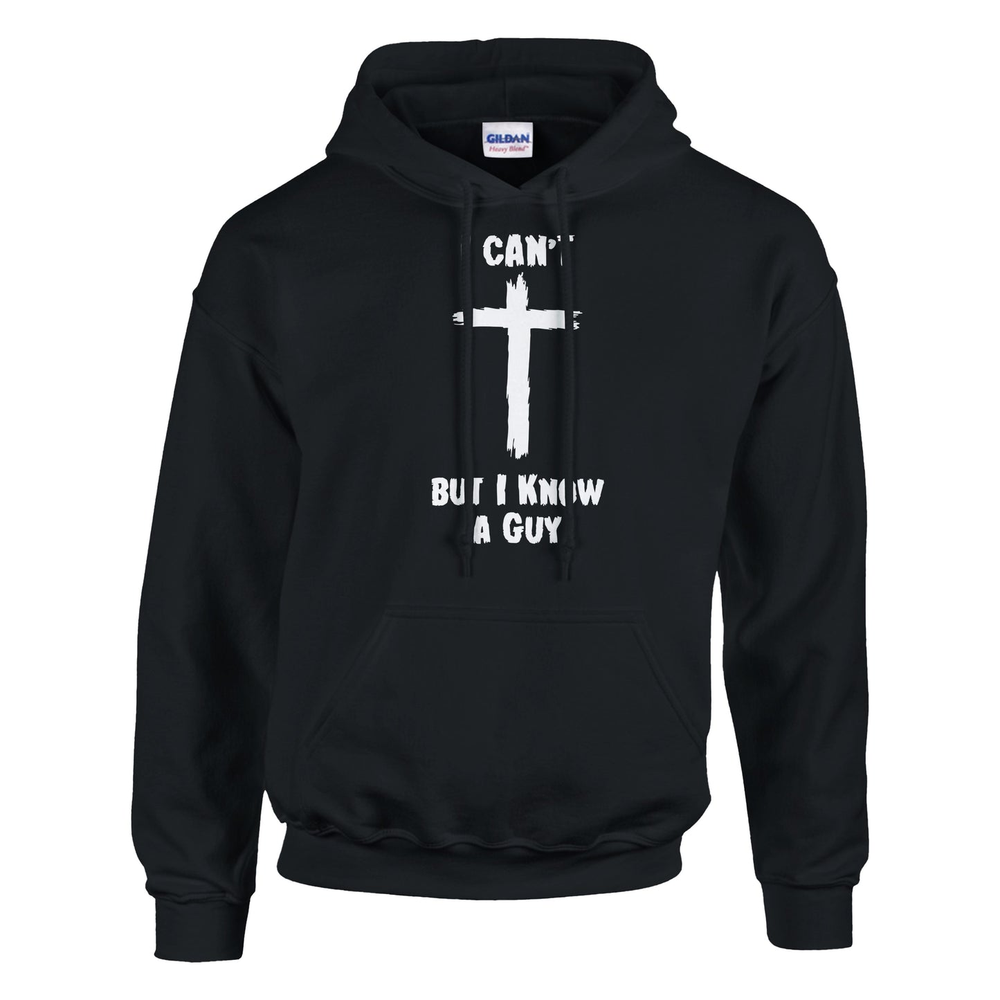 I Can't But I Know A Guy Premium Sober Apparel Hoodie Black