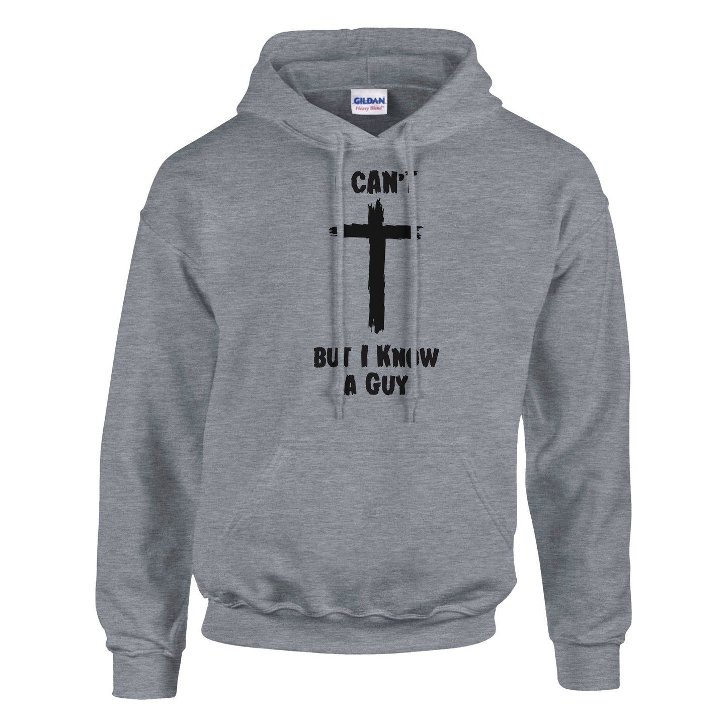 I Can't But I Know A Guy Premium Sober Apparel Hoodie Sports Grey